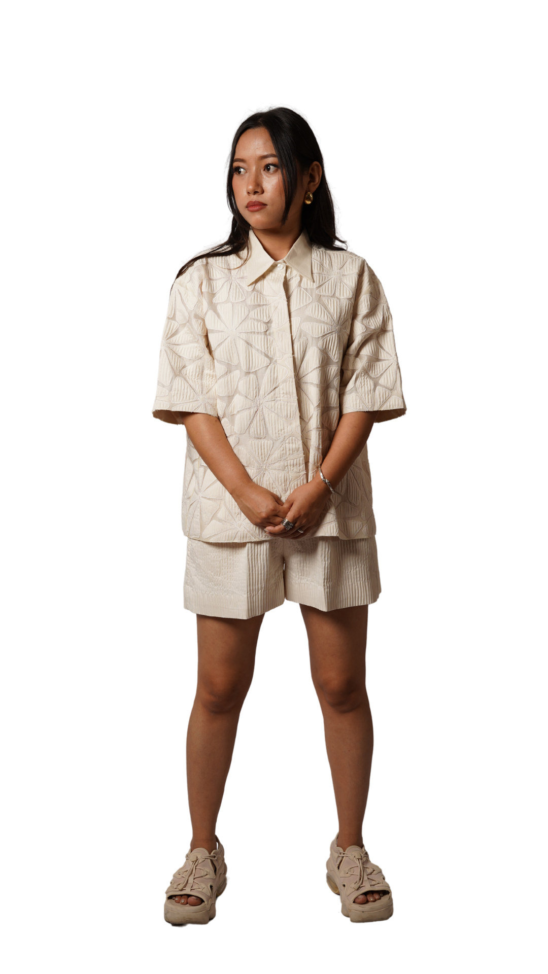 BLOOM SHIRT WITH SHORTS