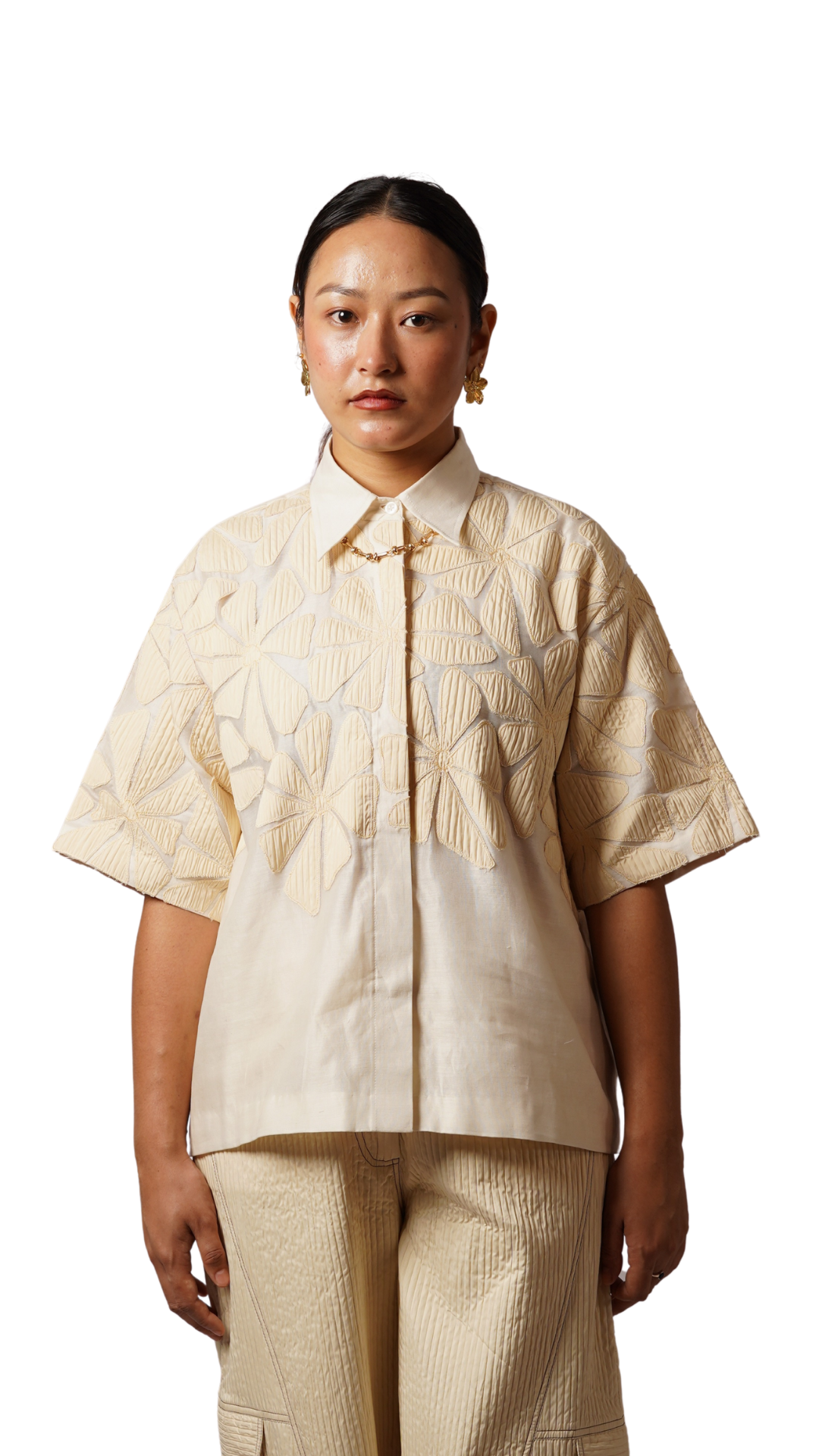 BREATHE SHIRT WITH STRUCTURED PANTS
