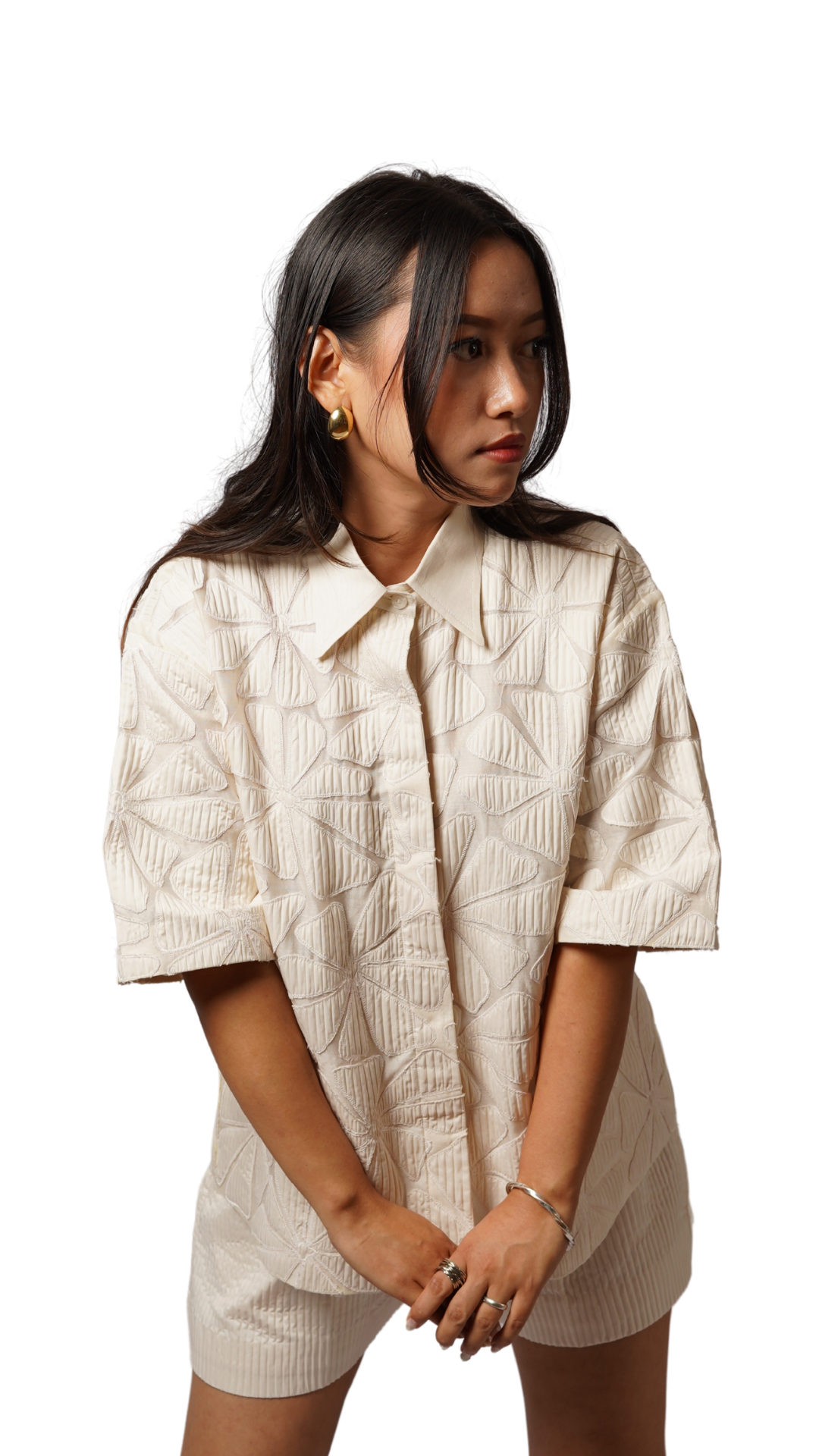 BLOOM SHIRT WITH SHORTS