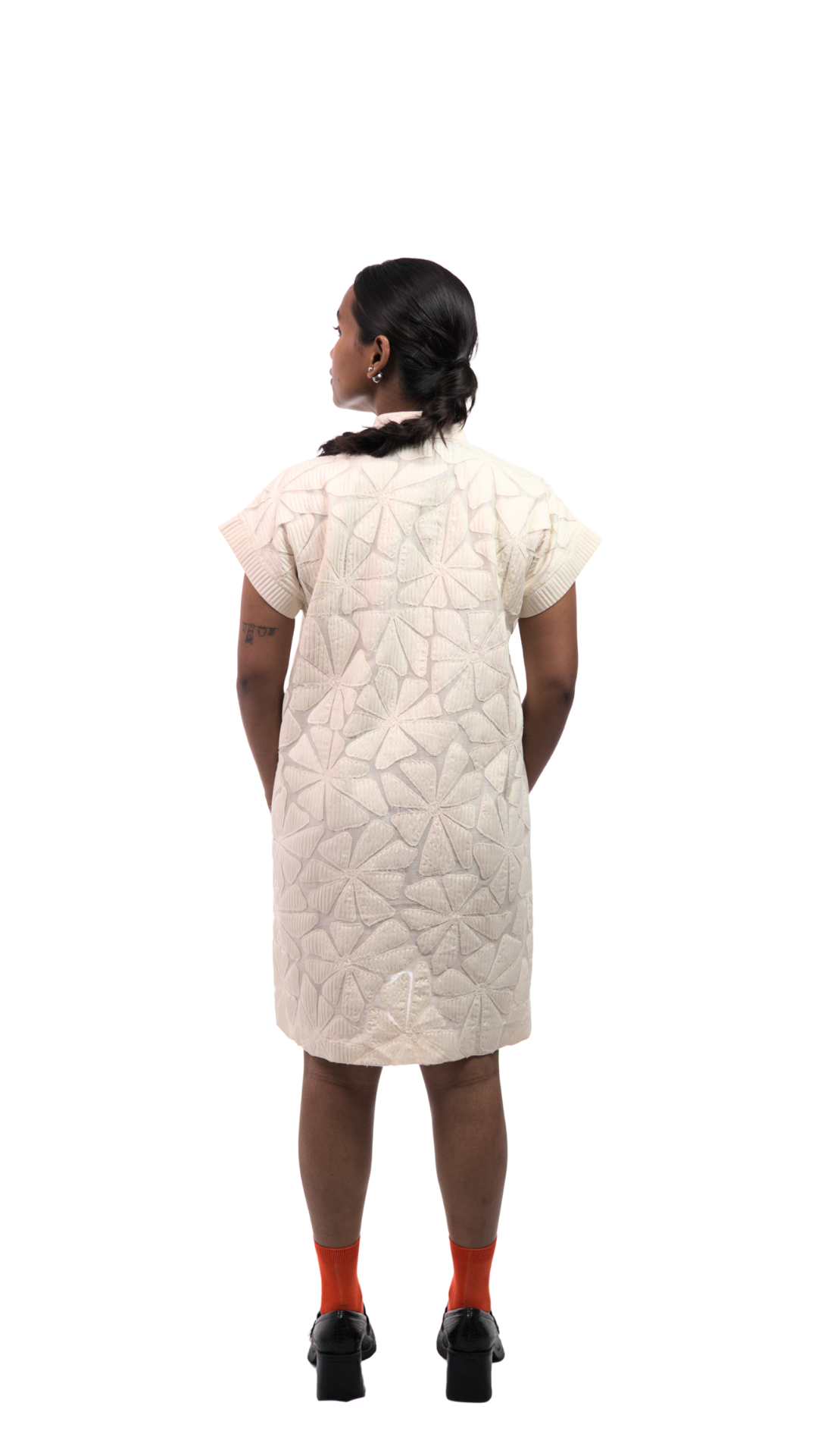 GEOMETRIC BLOOM DRESS