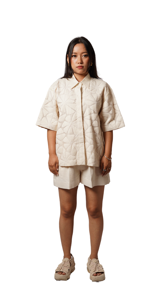 BLOOM SHIRT WITH SHORTS